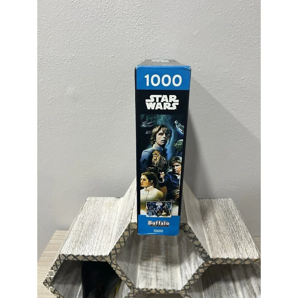 Star Wars Trilogy 1000 Piece Jigsaw Puzzle Disney Buffalo Games Sealed NEW